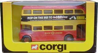 HMV Corgi London Bus
